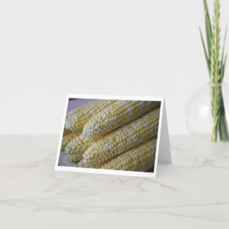 Corn Cobb Note-kaart Kaart