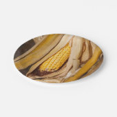 Corn Cobb op Stalk Papieren Bordje (Gekanteld)
