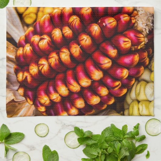 Corn cobs theedoek (Gevouwen)