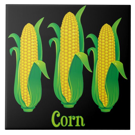 Corn Decorative Kitchen Tegel Tegeltje (Voorkant)