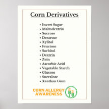 Corn Derivaten Allergie Awareness