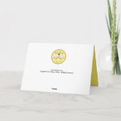 Corn Dog - Dachsund Dog Carte de voeux amusante (Dos)