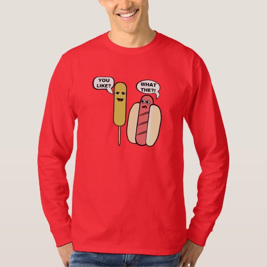 Corn Dogged T-shirt (Voorkant)