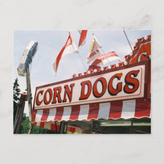 Corn Dogs Briefkaart