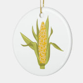 Corn Ear Keramisch Ornament (Links)