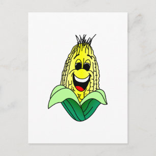 Corn Face Briefkaart