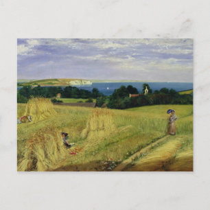 Corn Field op het eiland Wight Briefkaart