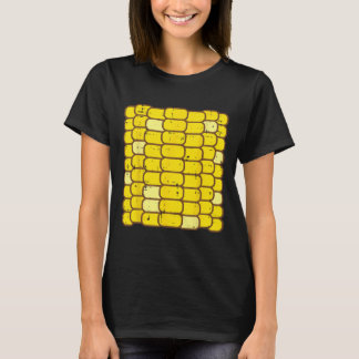Corn Halloween Kostuum Leuk Foodie Boer Mannen Vro T-shirt