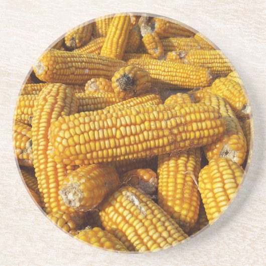 Corn Harvest Zandsteen Onderzetter (Voorkant)