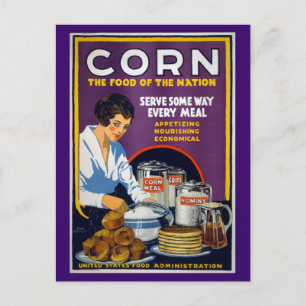 Corn  het Poster van WPA Briefkaart