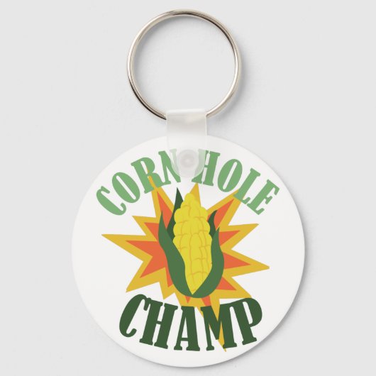 Corn Hole Champ Sleutelhanger (Voorkant)