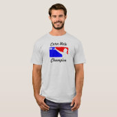 Corn Hole Champion T-shirt (Voorkant volledig)