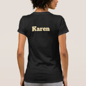 Corn Hole Personalized Team Shirt (Achterkant)