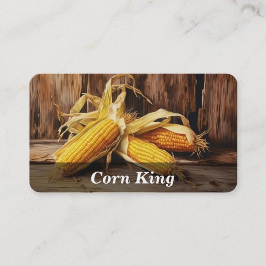 Corn / Maïs Visitekaartje (Voorkant)