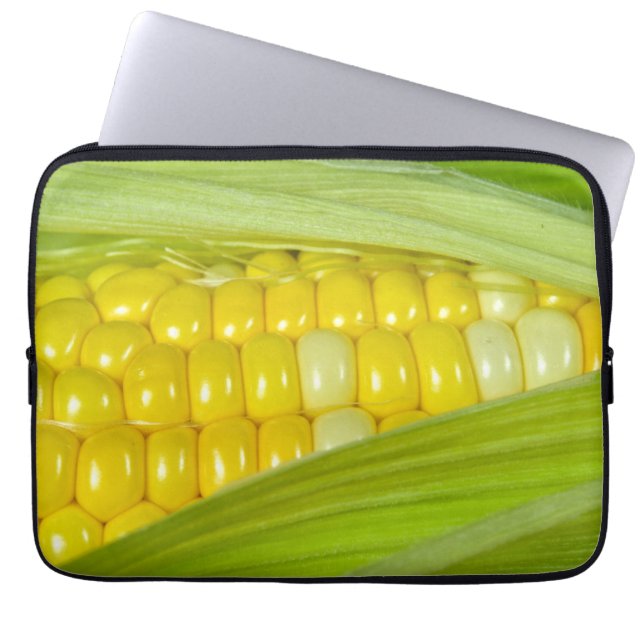 Corn op de krab laptop sleeve (Voorkant)