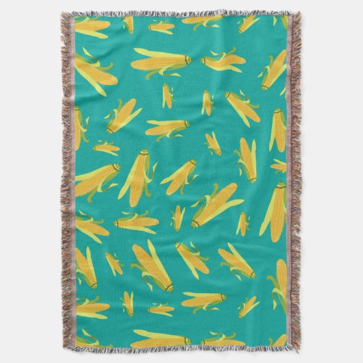 Corn op het cob-patroon deken (Voorkant Verticaal)