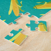 Corn op het cob-patroon legpuzzel (Zijkant)