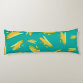 Corn op het cob-patroon lichaamskussen (Achterkant)