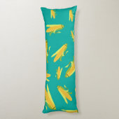 Corn op het cob-patroon lichaamskussen (Achterkant (Verticaal))