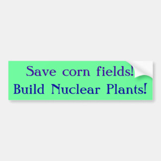 Corn opslaan bumpersticker