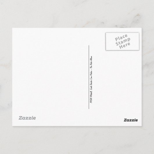 Corn Palace Mitchell South Dakota Briefkaart (Achterkant)