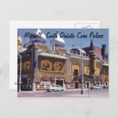 Corn Palace Mitchell South Dakota Briefkaart (Voorkant / Achterkant)