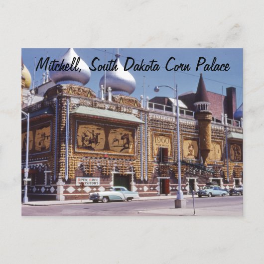 Corn Palace Mitchell South Dakota Briefkaart (Voorkant)