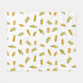 Corn Pattern Blanket Fleece Deken (Voorkant (Horizontaal))