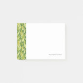 Corn planten patroon achtergrond post-it® notes (Voorkant)