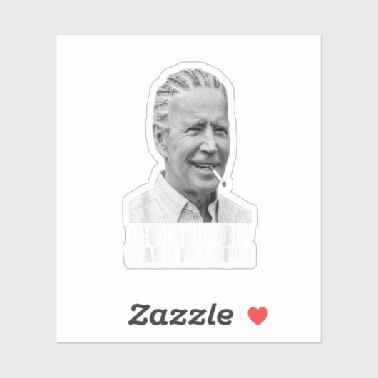 Corn Pop was een slechte vent. Sticker (Vel)