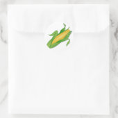 Corn Ronde Sticker (Tas)