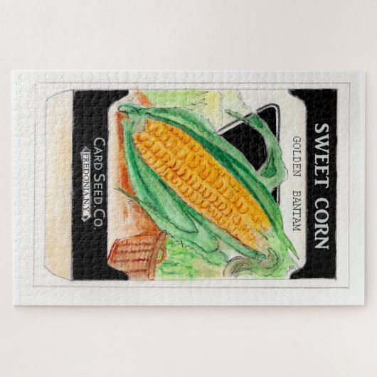 Corn Seed Pack Legpuzzel (Horizontaal)
