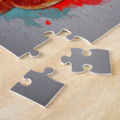 Corn Snake Waterverf Rainbow Kleur Jigzaag Puzzle Legpuzzel (Zijkant)