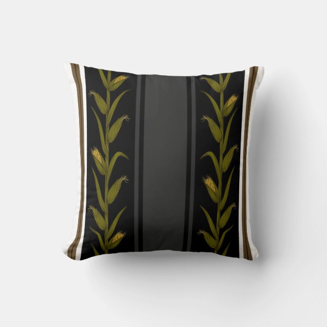 Corn Stalk Pillow - Dark Kussen (Voorkant)