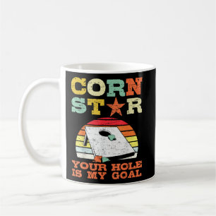 Corn Star Uw Hole is mijn doel Hoek Fu Koffiemok