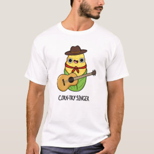 Corn try Singer Funny Corn Pun T-shirt