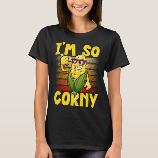 Corn Vegetables  i´m so Corny T-shirt (Voorkant)