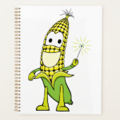 Corn Wizard Character with Magic Wand (Devant)