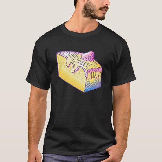 Cornbread Vaporwave Retrowave Aesthetic T-shirt (Voorkant)