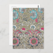 Corncockle, William Morris Briefkaart (Voorkant / Achterkant)