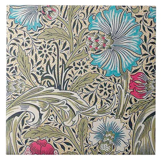 Corncockle, William Morris Tegeltje (Voorkant)