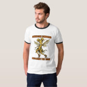 Corncore Commando Breekt de Schil T-shirt (Voorkant volledig)
