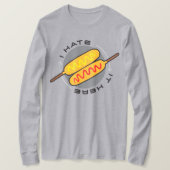 Corndogs "Ik haat het hier" T-Shirt (Design voorkant)
