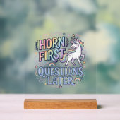 Corne de Licorne D'abord Questions Plus Tard Adora (Neutre)