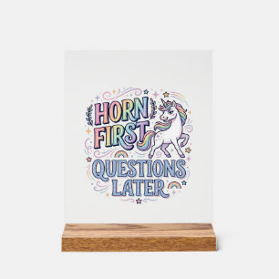 Corne de Licorne D'abord Questions Plus Tard Adora