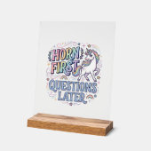 Corne de Licorne D'abord Questions Plus Tard Adora (Angle)