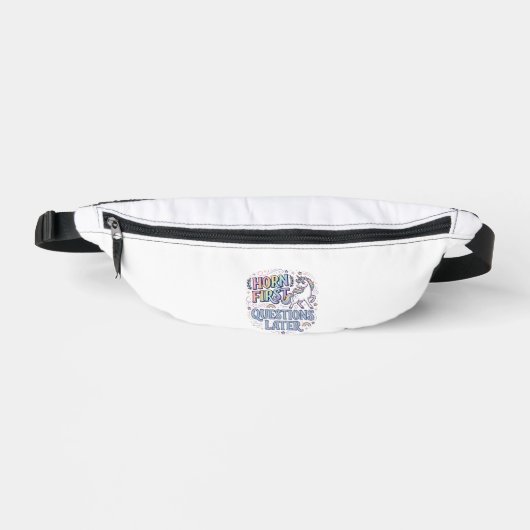 Corne de Licorne D'abord Questions Plus Tard Adora (Recto)