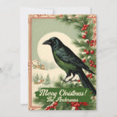 Corneille de Noël 2, Joyeux Noël ! Carte de Noël (Devant)