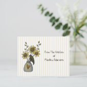 Corneille de pays et cartes de recette de (Debout devant)