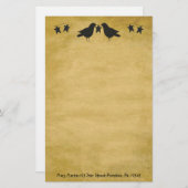 Corneilles Et Étoiles Papeterie (Devant / Derrière)